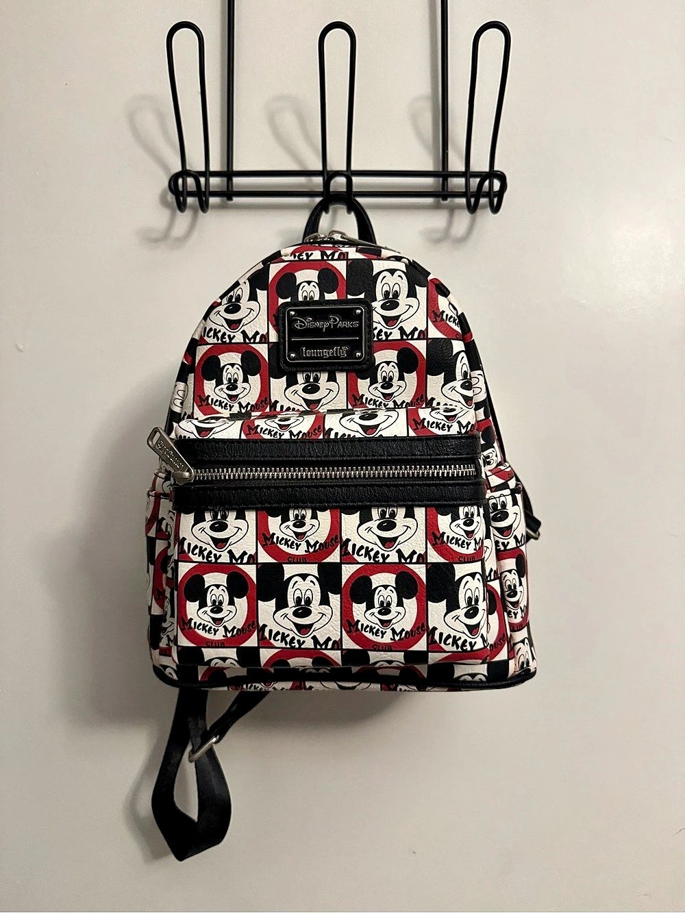 Disney Mickey Mouse Print Mini Backpack NWT